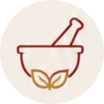 Art and Science of Compounding icon of mortar and pestle