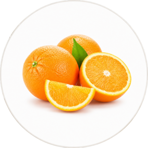 Orange Flavor Fresh orange citrus flavor icon