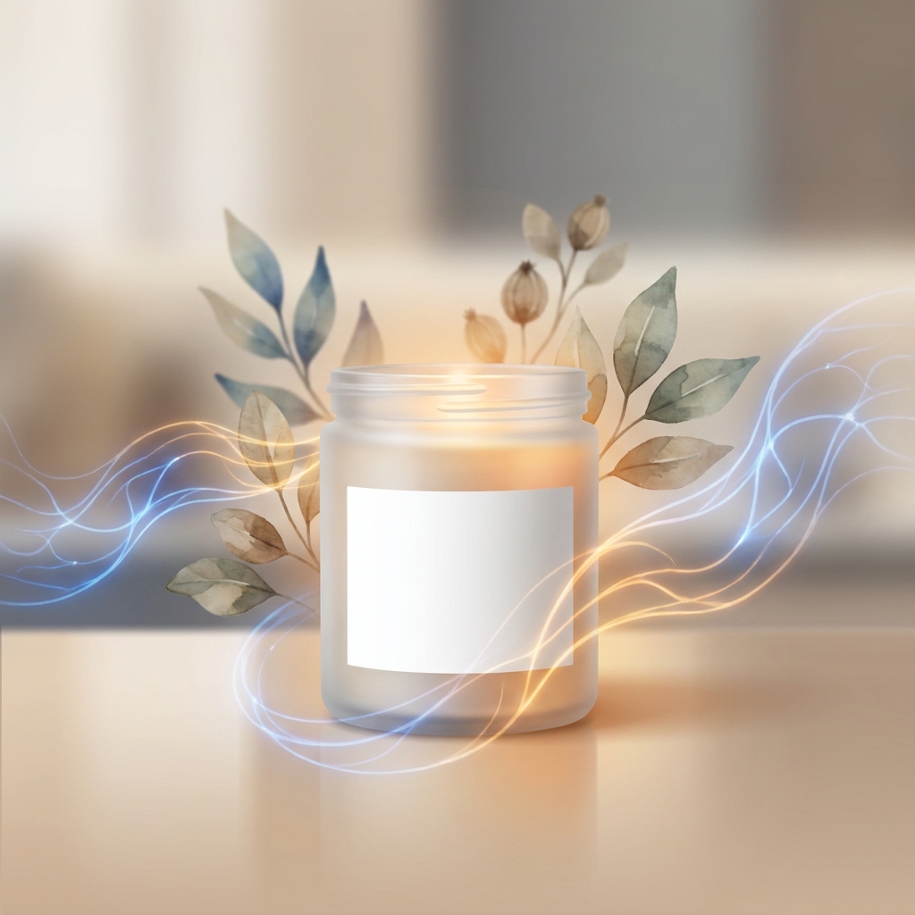 Neuropathic pain compounding cream jar with abstract nerve pathway illustration suggesting targeted pain relief
