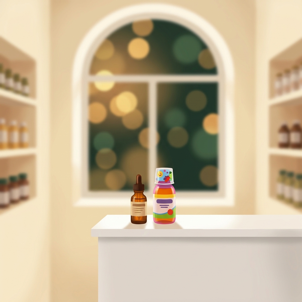 Custom compounding pharmacy bottles representing autism medication compounding pharmacy solutions for children