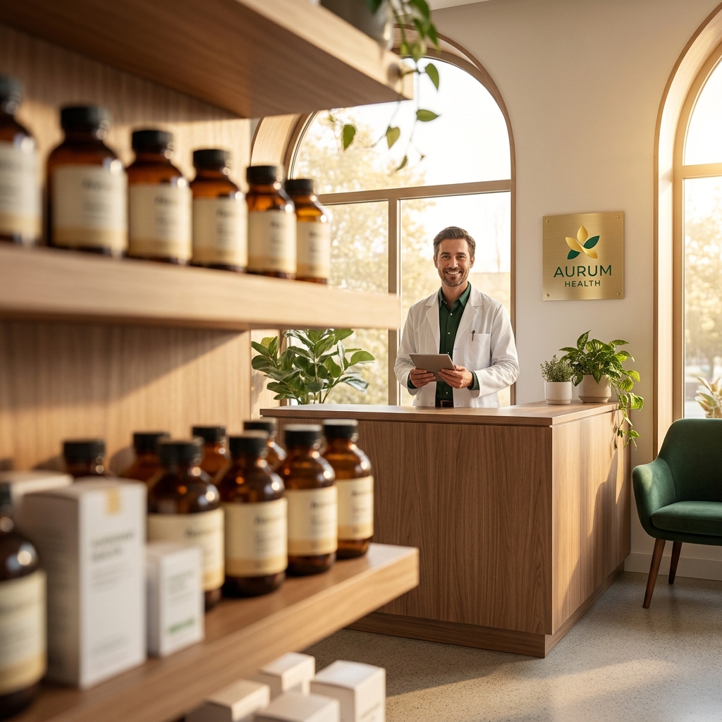 Columbus Ohio compounding pharmacy professional reviewing patient care standards