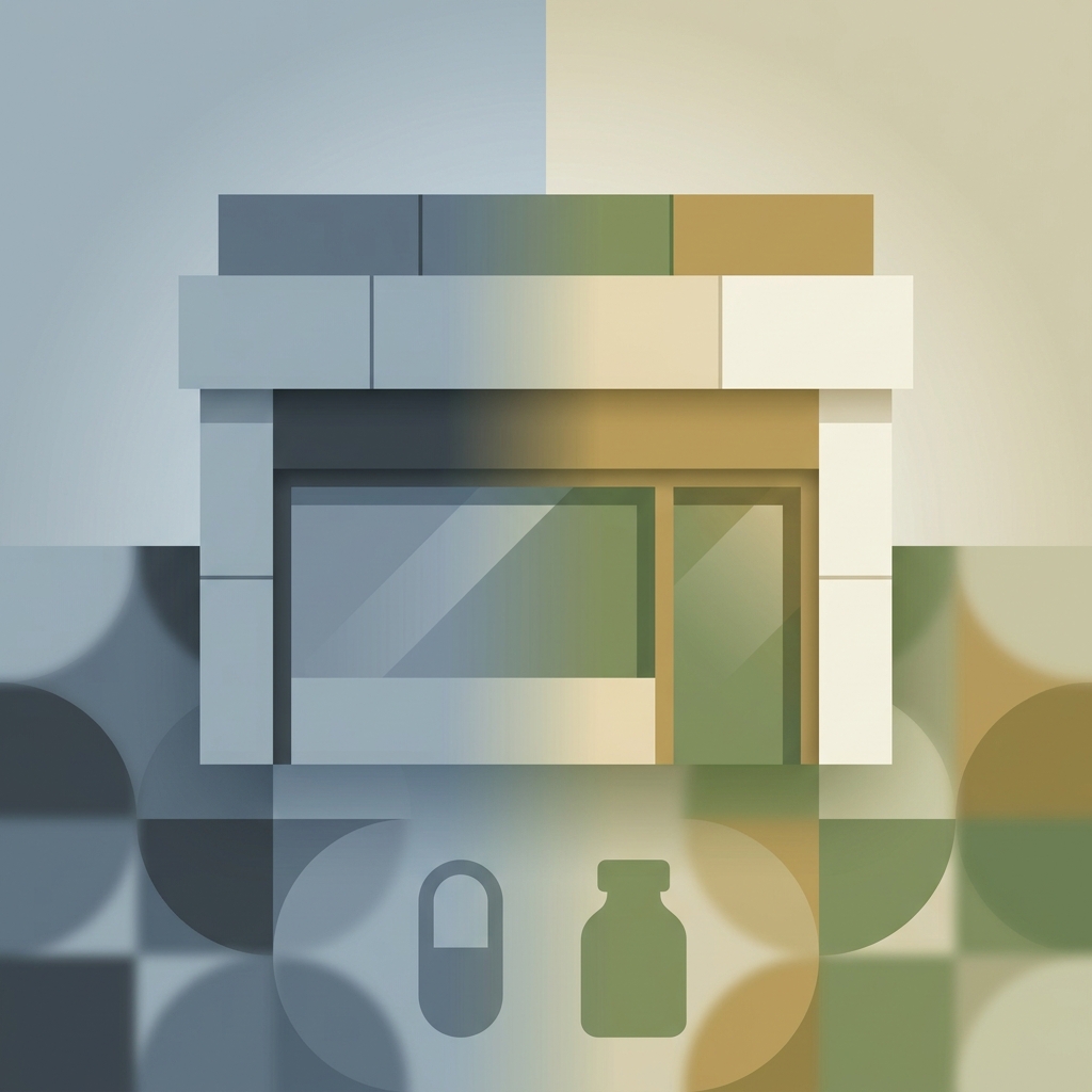Conceptual illustration of ownership transition at Walgreens Specialty Pharmacy in 2026